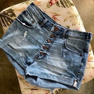 One Teaspoon - Harlets Denim Shorts
